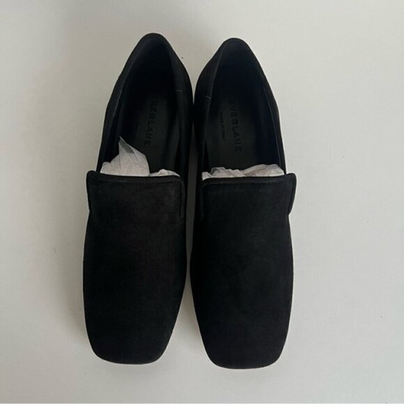 Everlane - Women's The Day Loafer - Black Suede. Size: 6.5. NIB - Picture 4 of 15